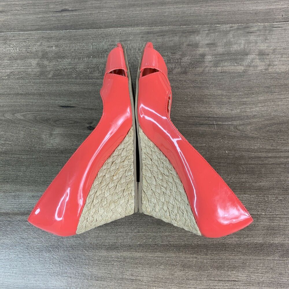 Dexflex Comfort Womens Wedge Heels Shoes Size 9.5 Peep Toes Pump - Picture 4 of 10